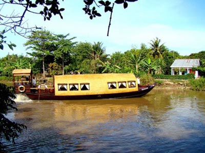 croisiere sur le Mekong en Sampan prive 1