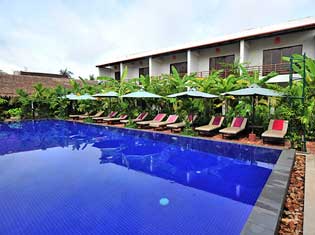 La niche d Angkor siem reap piscine